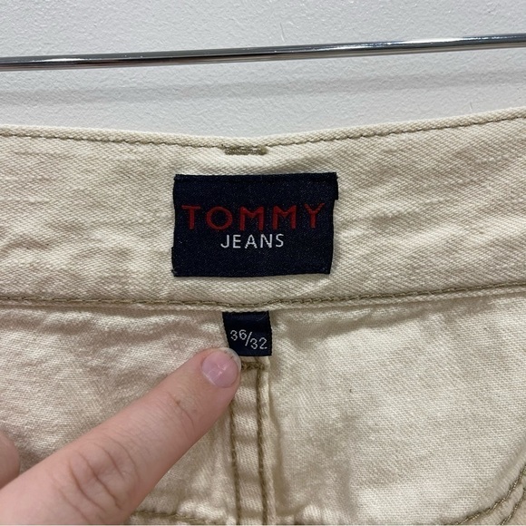 Vintage Tommy Hilfiger Jeans Cotton Size 36 x 32 Streetwear - Picture 7 of 11